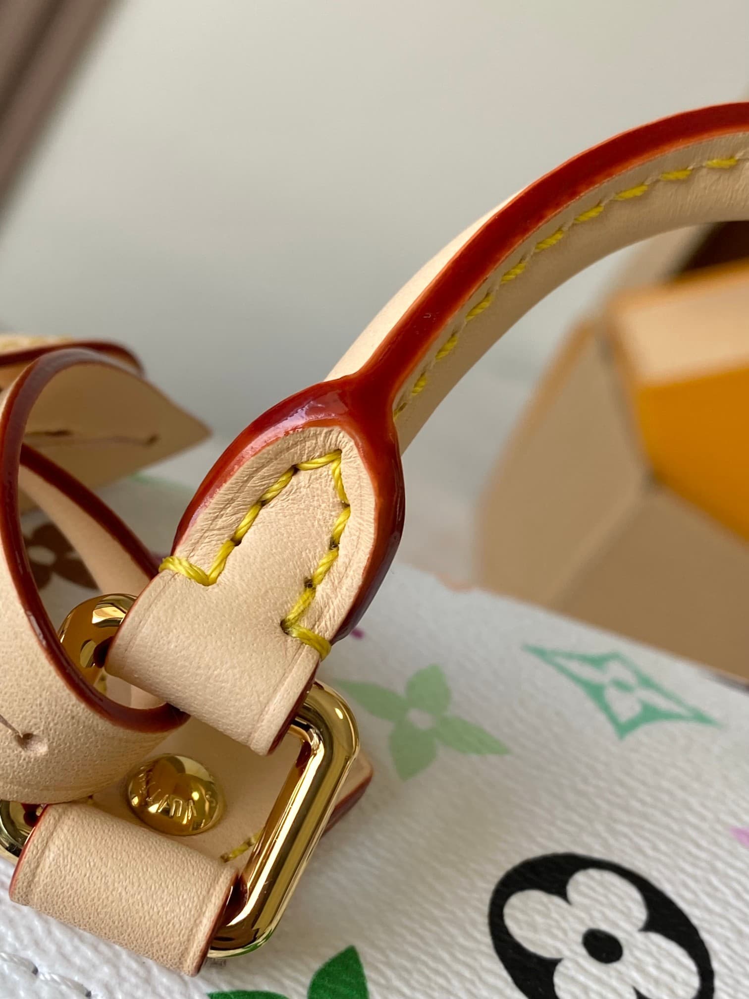 Louis Vuitton x Murakami NANO SPEEDY Monogram coated canvas M13 Top