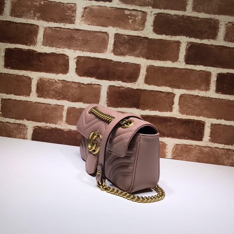 GG Marmont mini matelassé shoulder bag 446744 High