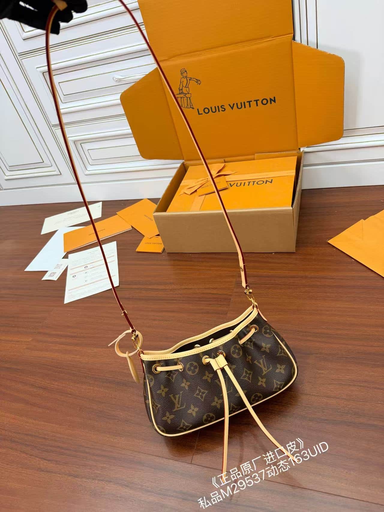 Louis Vuitton Nano Frivole Monogram coated canvas M29537 TOP