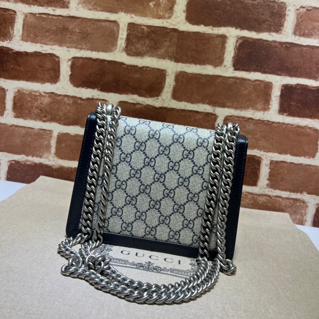 Dionysus GG Supreme mini Bag 421970 Black High