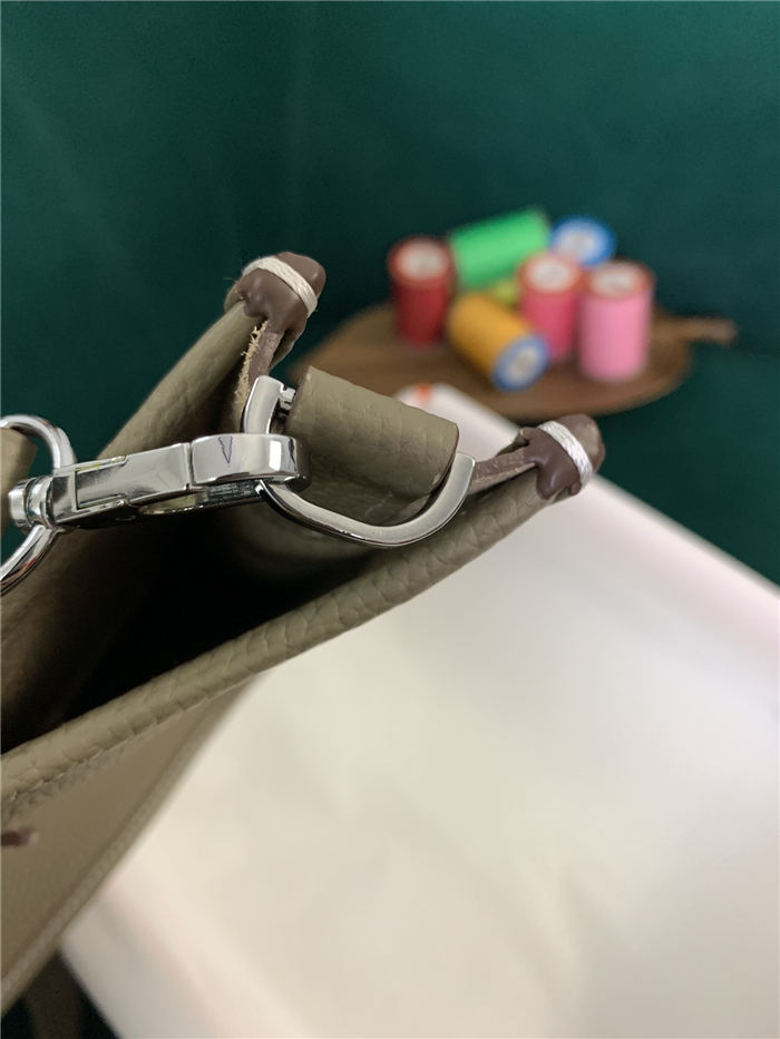 Hermes Evelyne III TPM Mini Bag Calfskin In Gris Tourterelle High