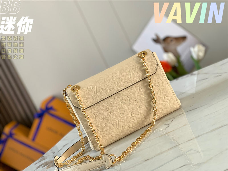 Louis Vuitton VAVIN BB Embossed supple grained cowhide leather and supple grained cowhide leather M44550 High