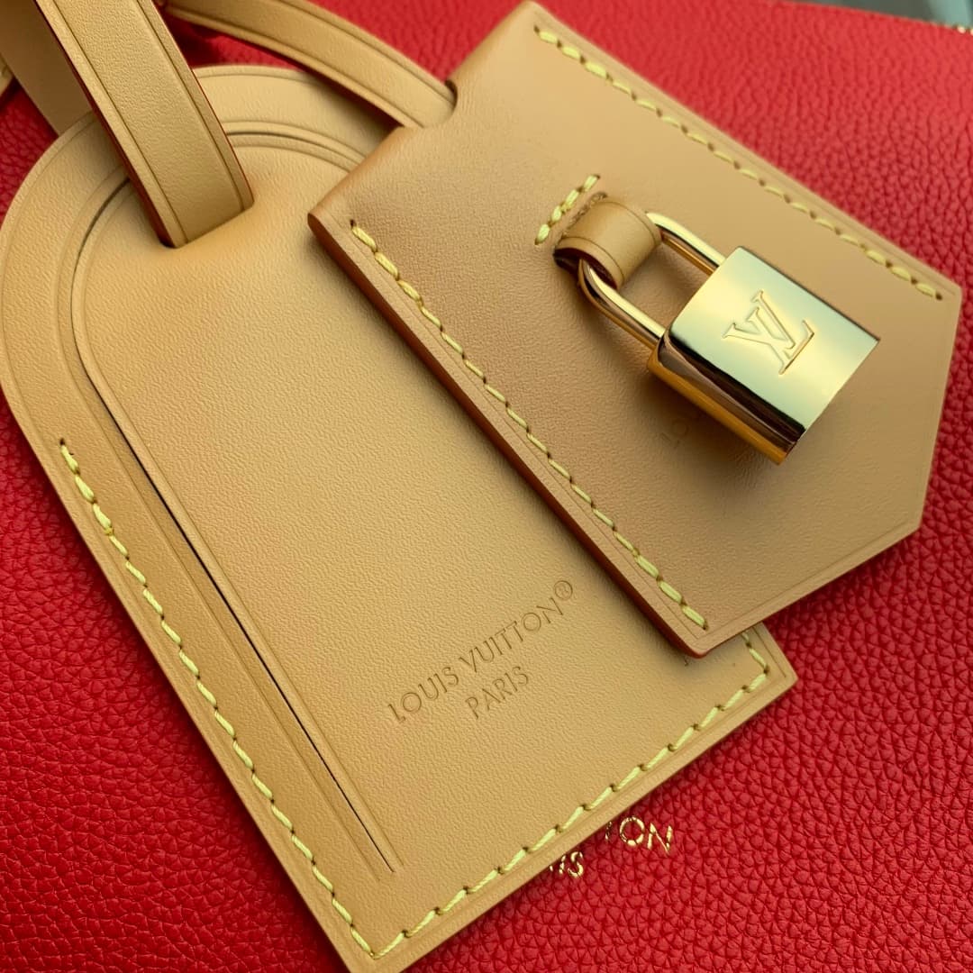Louis Vuitton Express PM Calfskin leather Red M26905 High