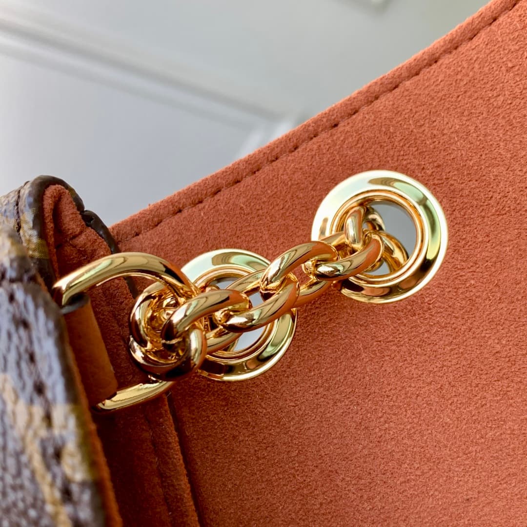 Louis Vuitton Saint Germain BB bag in Monogram canvas M27066 Brown High