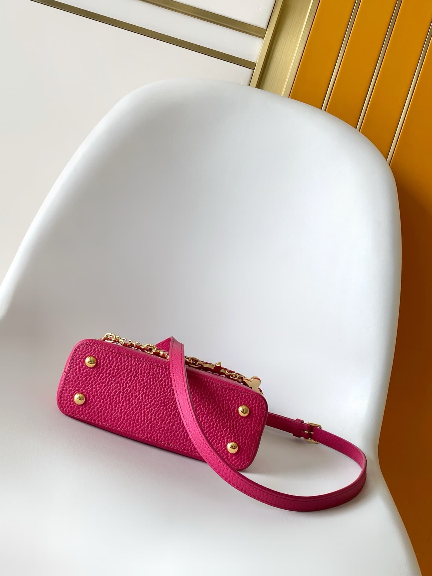 Louis Vuitton Capucines Mini Rose Fuchsia Taurillon leather M29952 TOP