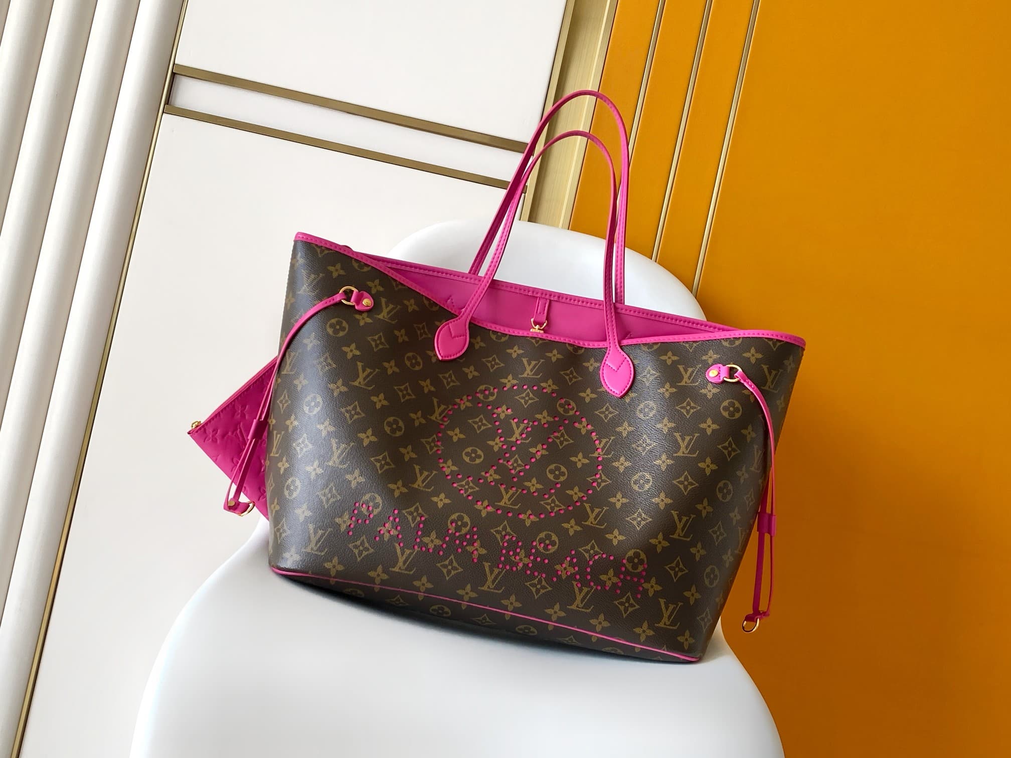 Louis Vuitton Neverfull GM Palm Beach Perforated Monogram coated canvas M29220 High