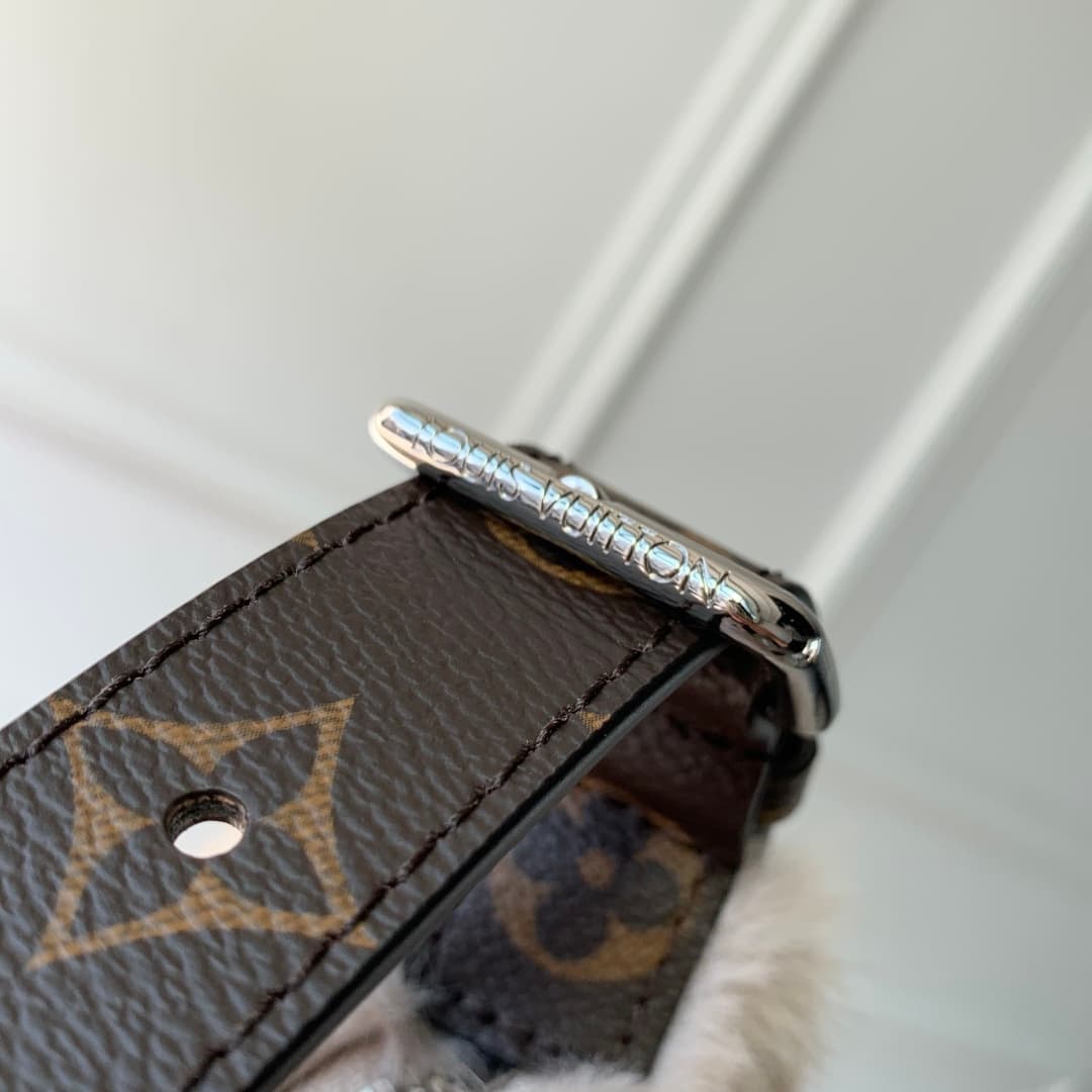 Louis Vuitton Hills Pochette in soft mink fur M15031 High