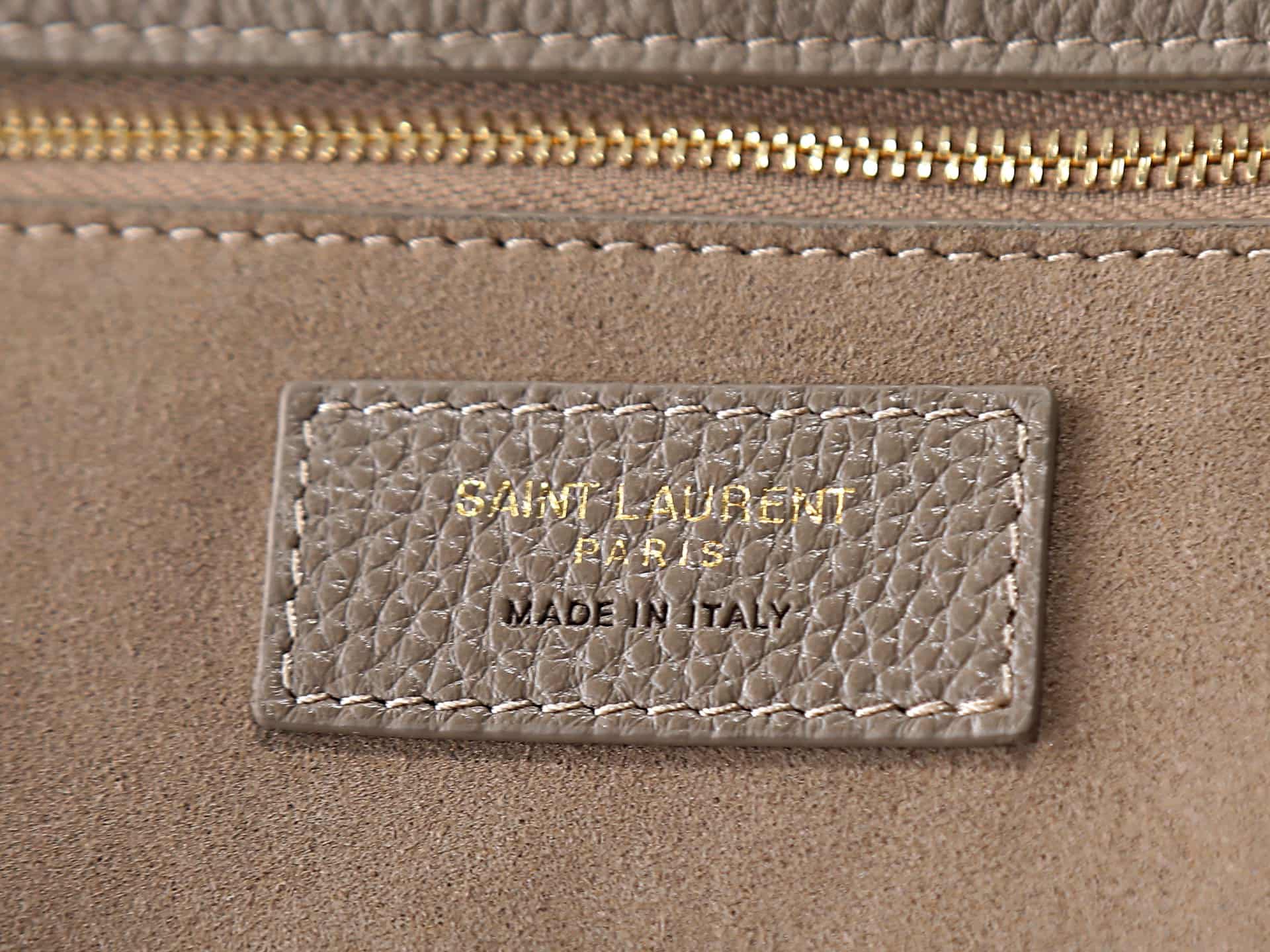 Saint Laurent LE 5 À 7 SMALL BEA in grained leather 779029 High