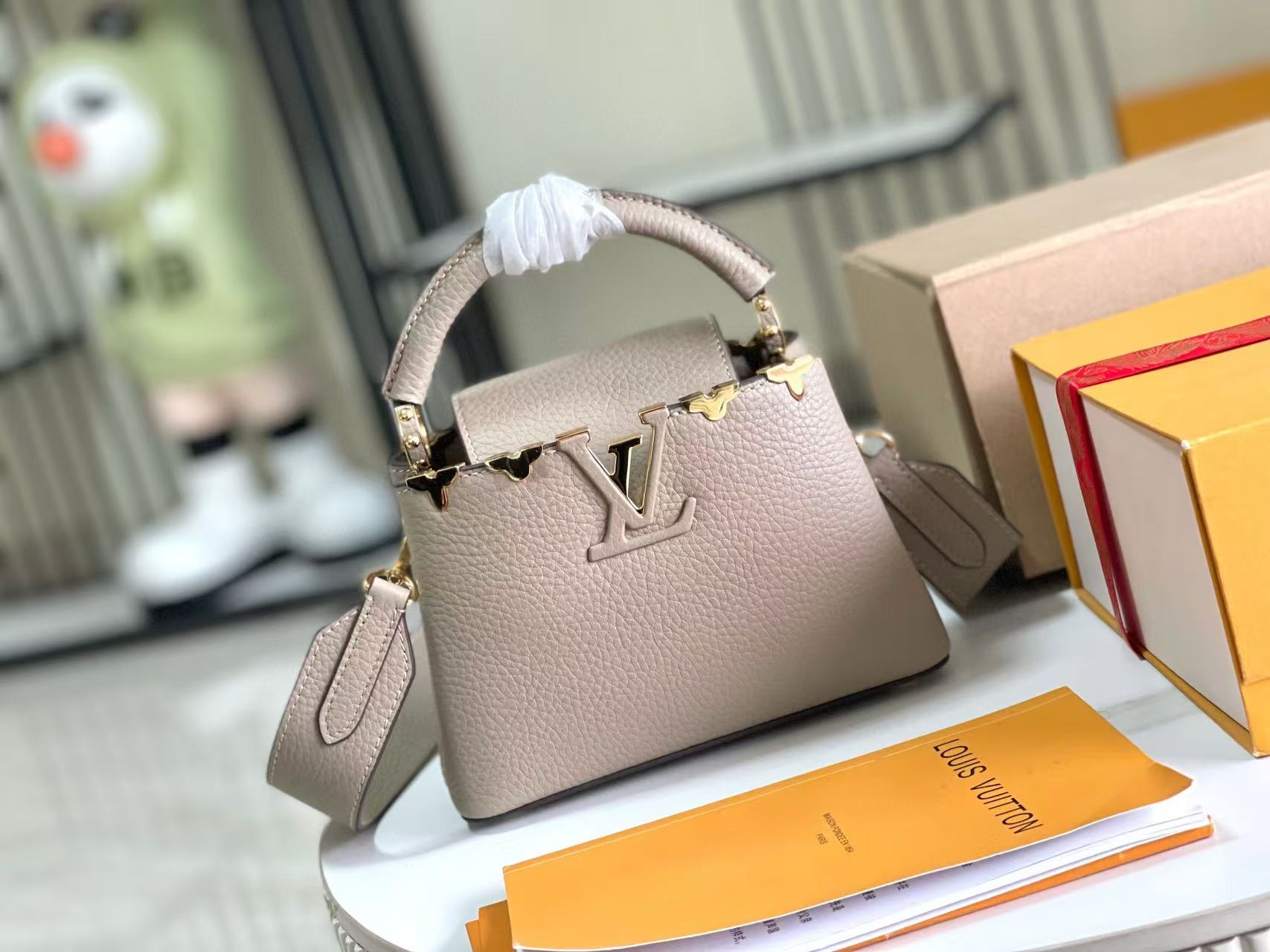 Louis Vuitton CAPUCINES MINI Taurillon Leather M11341 Top