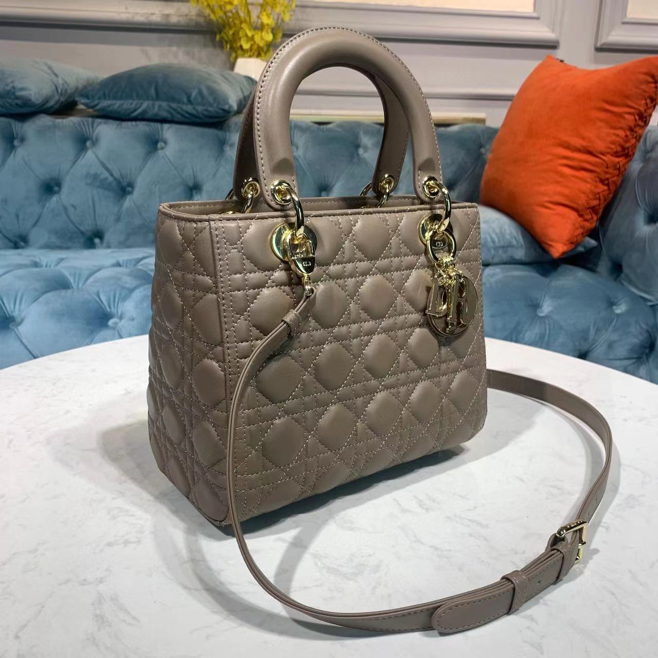 MEDIUM LADY Dior BAG Lambskin High