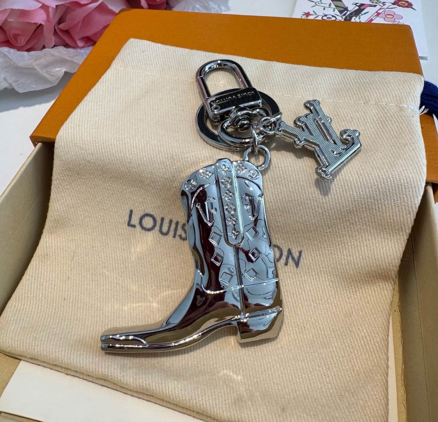 Louis Vuitton Cowboy Boot Bag Charms