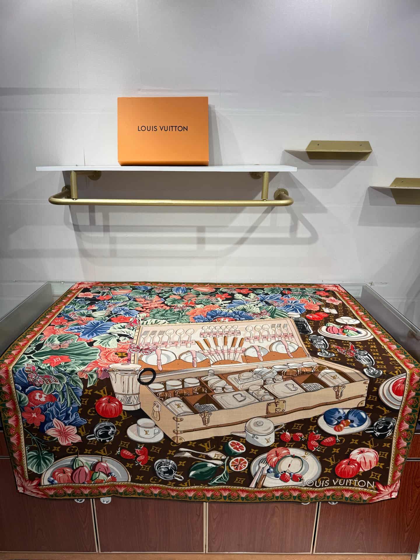 Louis Vuitton Reversible Cashmere Shawl