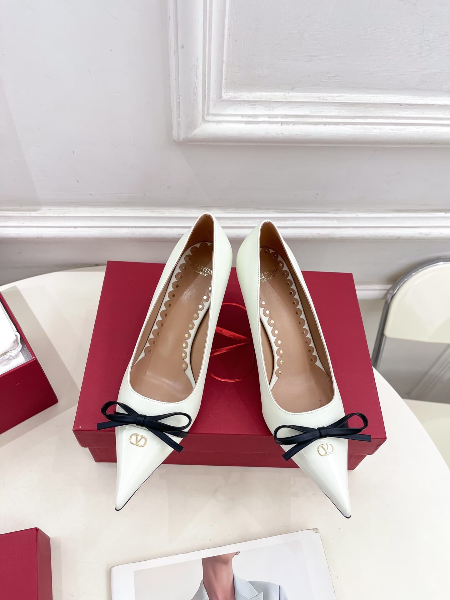 Valentino Bepointy Slingback Pumps Shoes High Women