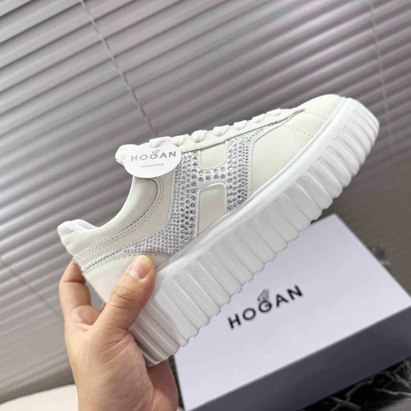 Hogan H-Stripes Sneakers Shoes Women