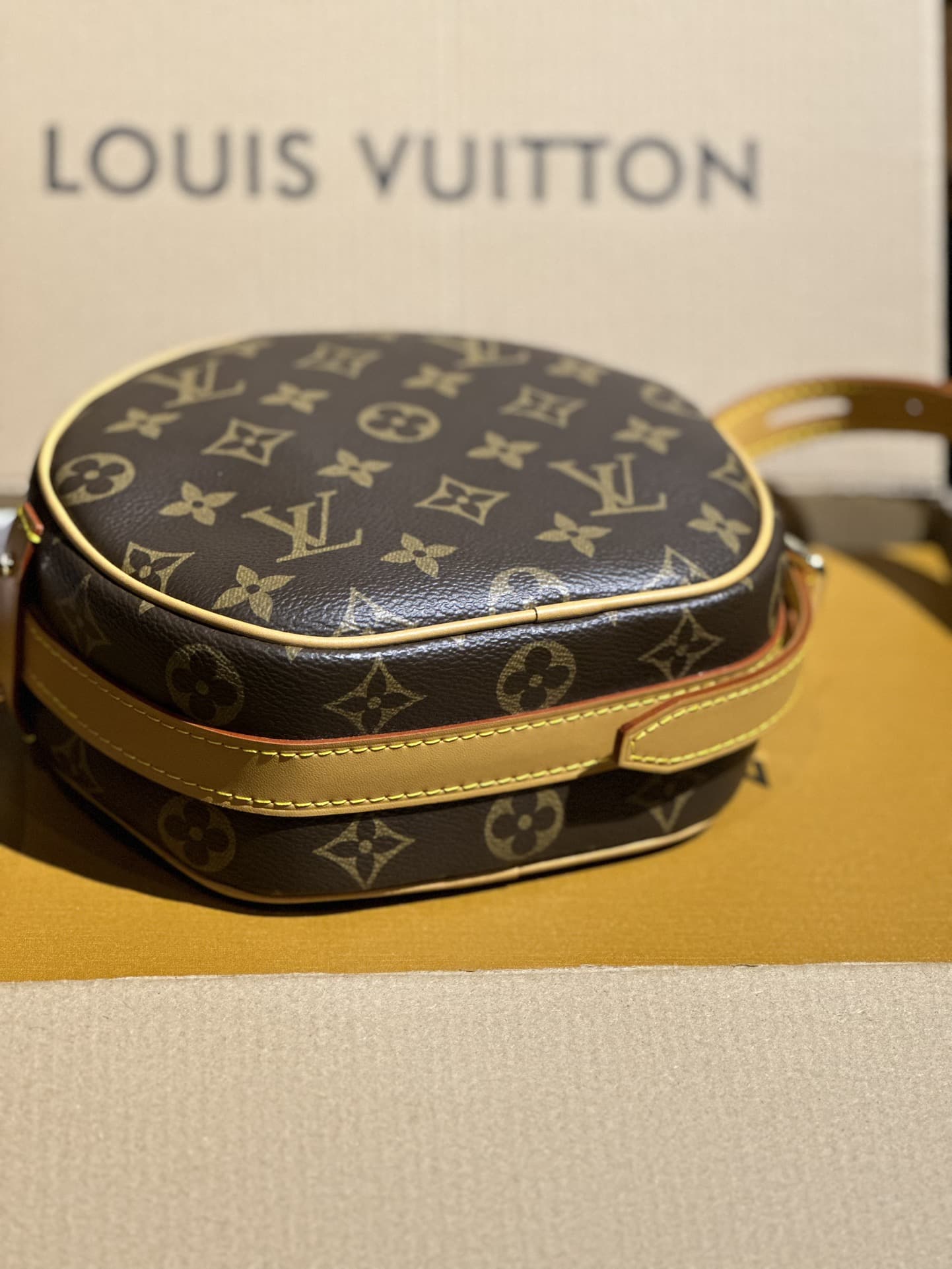 Louis Vuitton BOITE CHAPEAU SOUPLE PM Monogram coated canvas M45578 High