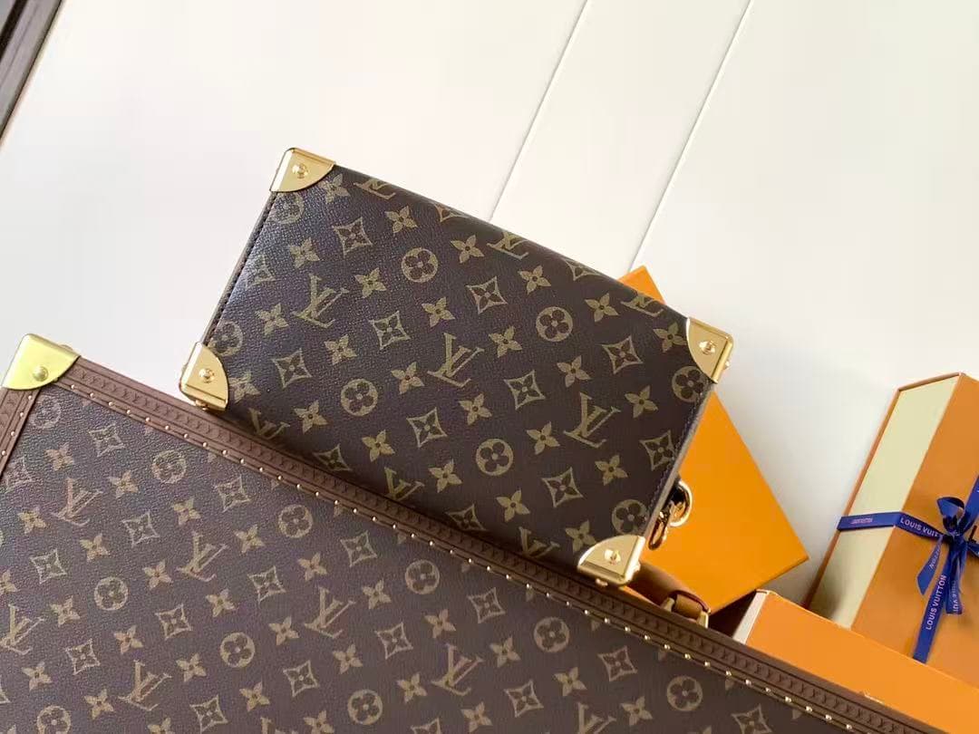 Louis Vuitton Speedy Trunk 25 Monogram Coated canvas M26181 High