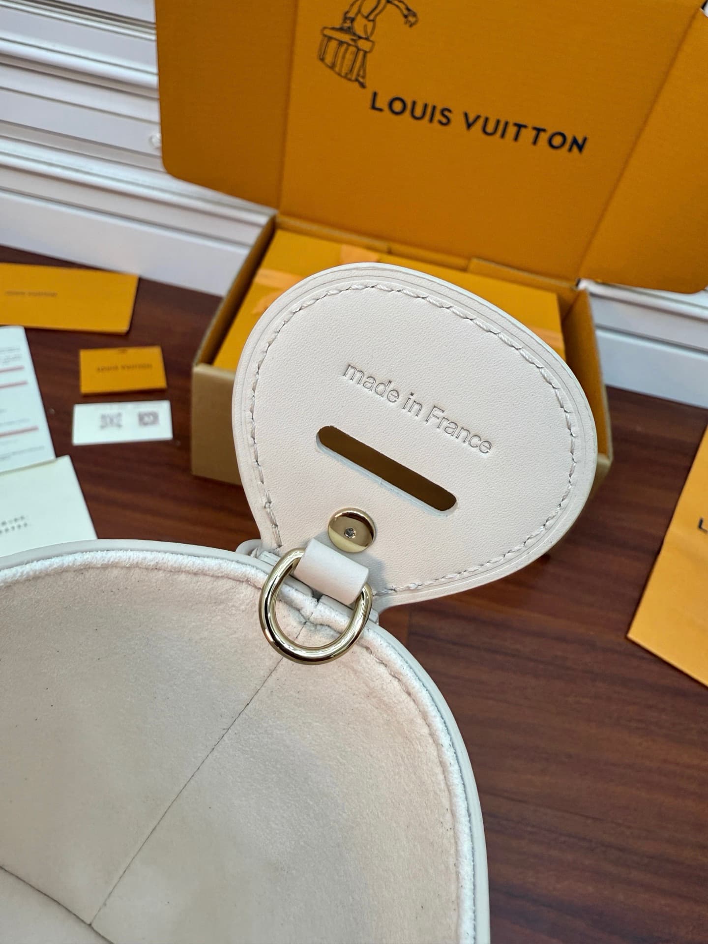 Louis Vuitton All In BB Dream Cream Embossed grained cowhide leather M25673 TOP