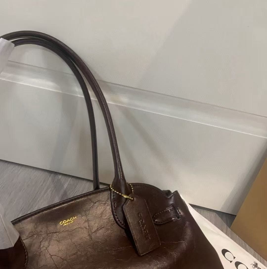 Coach Empire Carryall Shoulder Bag Brown High