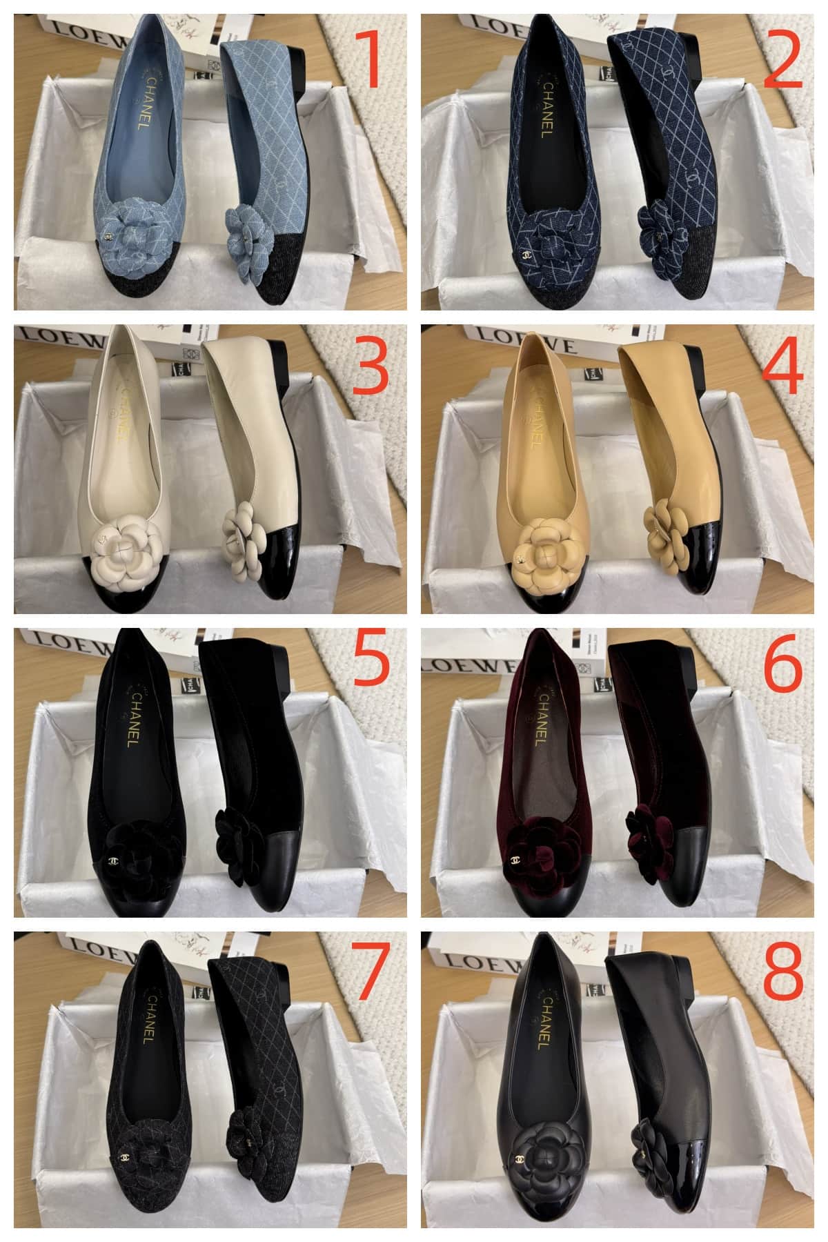 Chanel Ballet flat Shoes Women