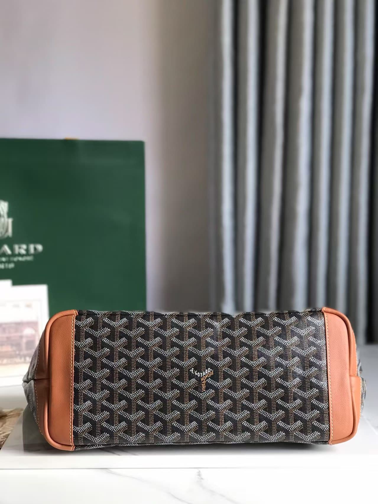 ARTOIS PM BAG Goyardine Canvas & Chevroches Calfskin High