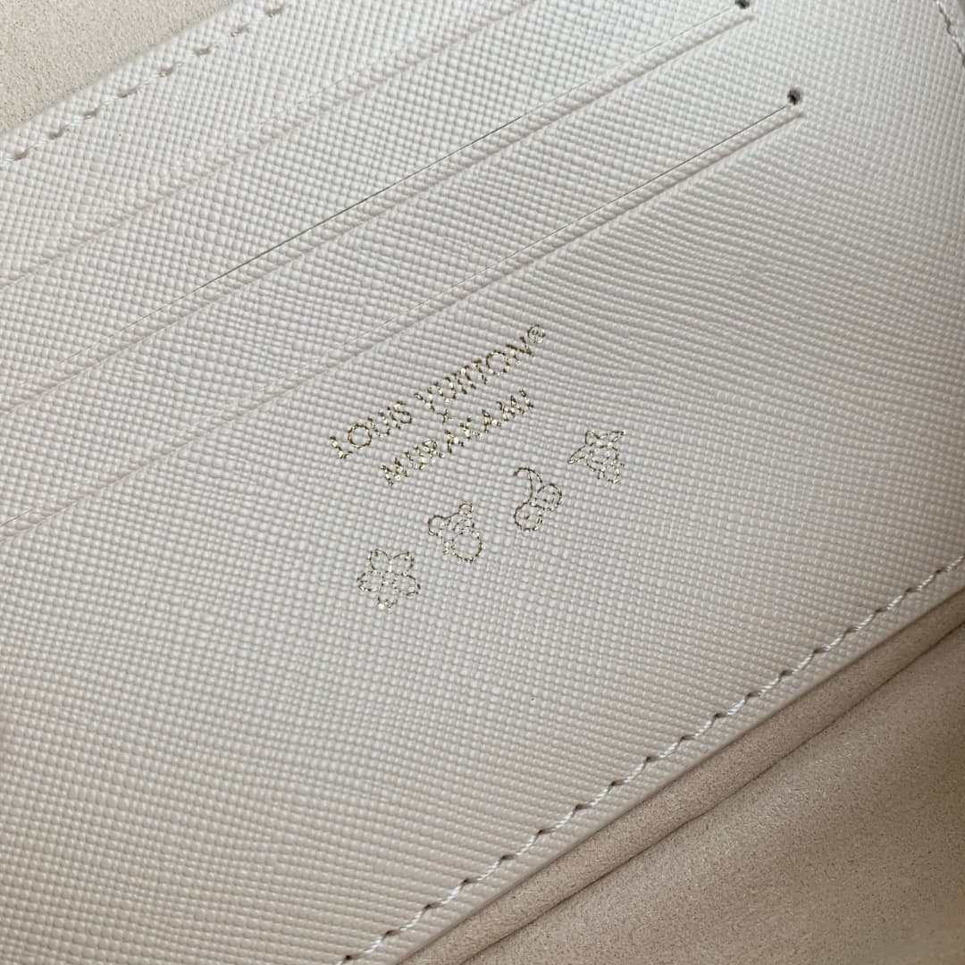 Louis Vuitton x Takashi Murakami Wallet On Chain Ivy monogram canvas M27492 High