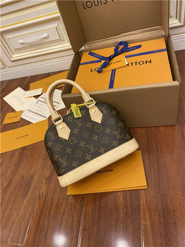 Louis Vuitton Alma BB Bag Monogram Canvas M53152 Top