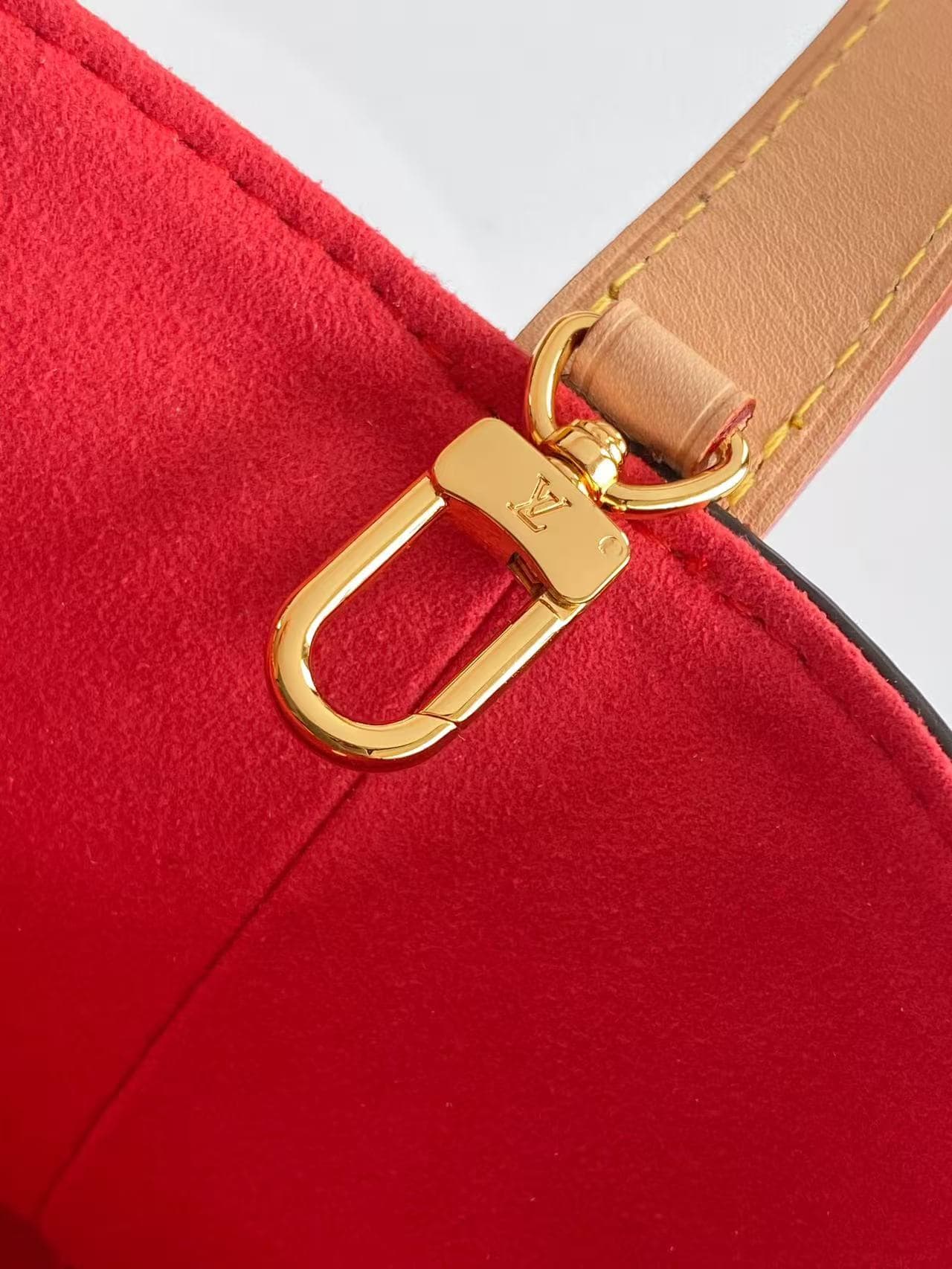 Louis Vuitton All In BB Vibrant Red Monogram coated canvas M29076 High