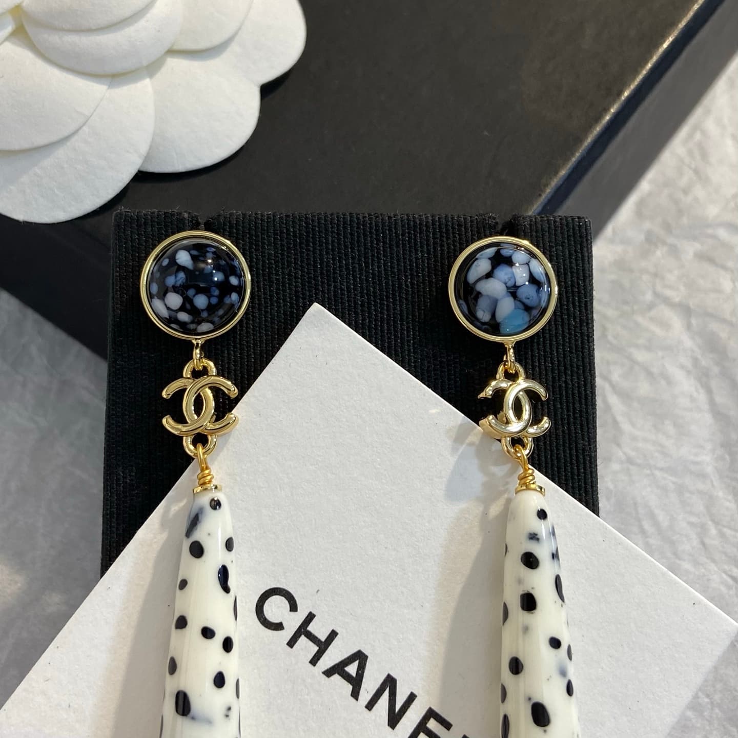 Chanel Pendant Earrings
