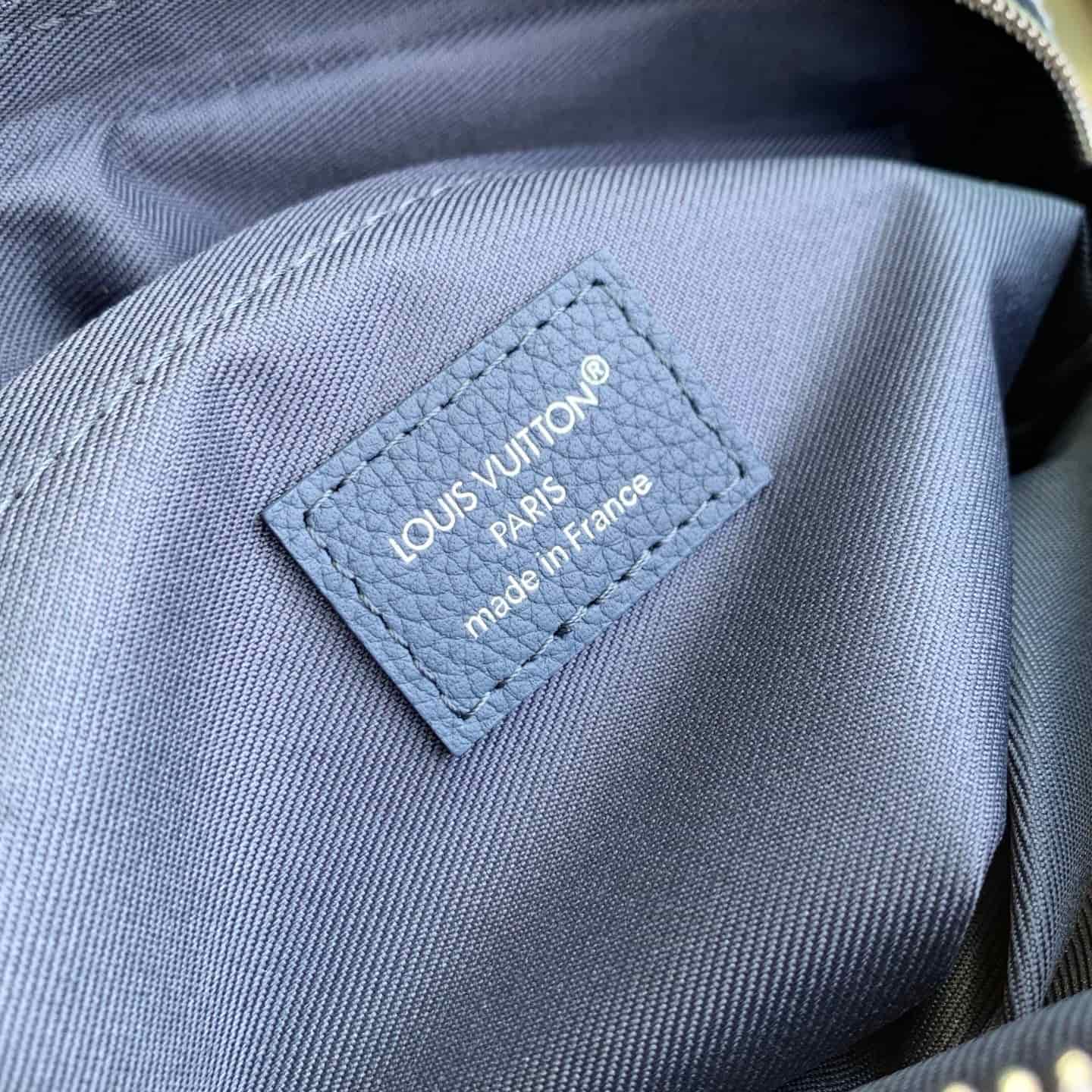 Louis Vuitton Nil Indigo Blue Damoflage coated canvas M28606 High