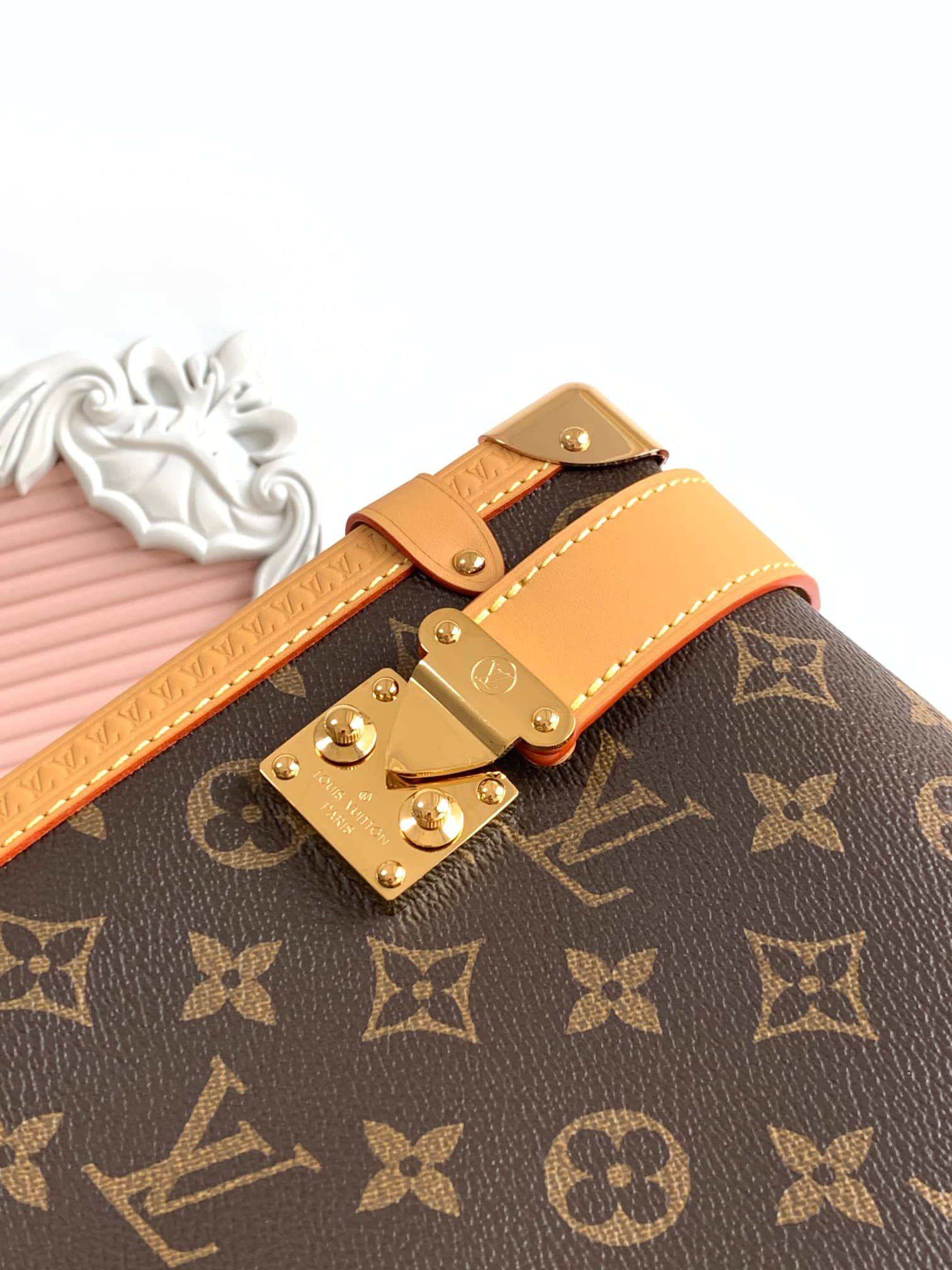 Louis Vuitton Side Trunk GM Monogram coated canvas M14513 High