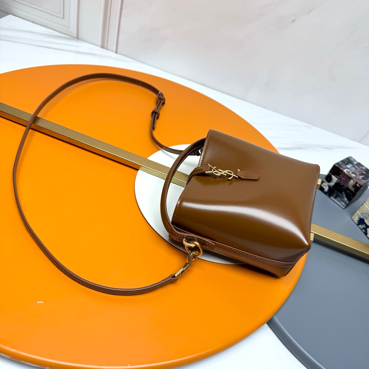LE 37 mini in shiny leather 765870 FOX High