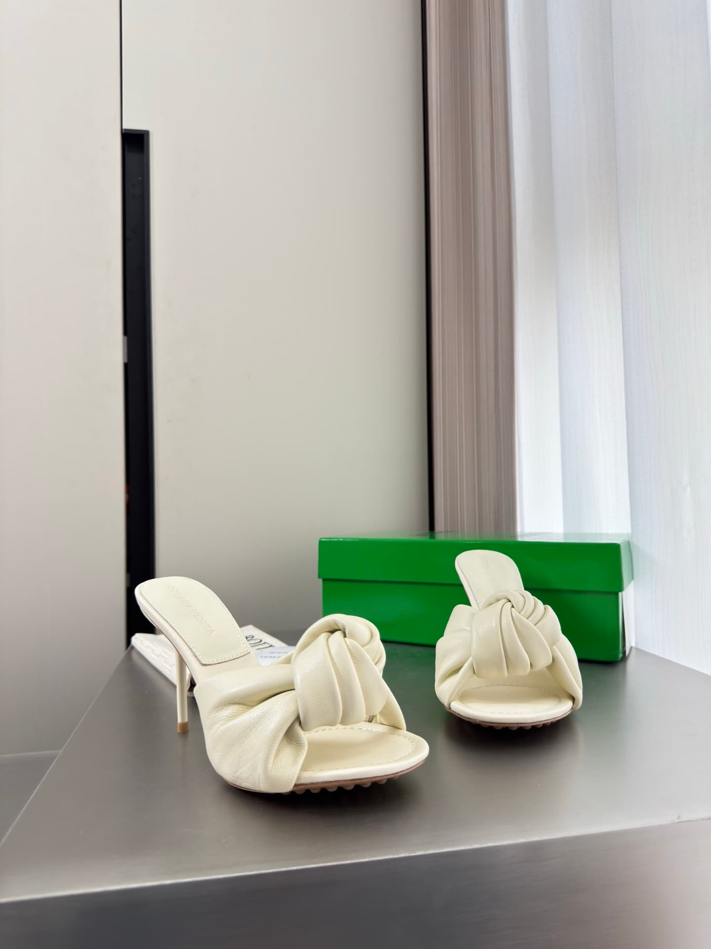 Bottega Veneta Cherry Mules