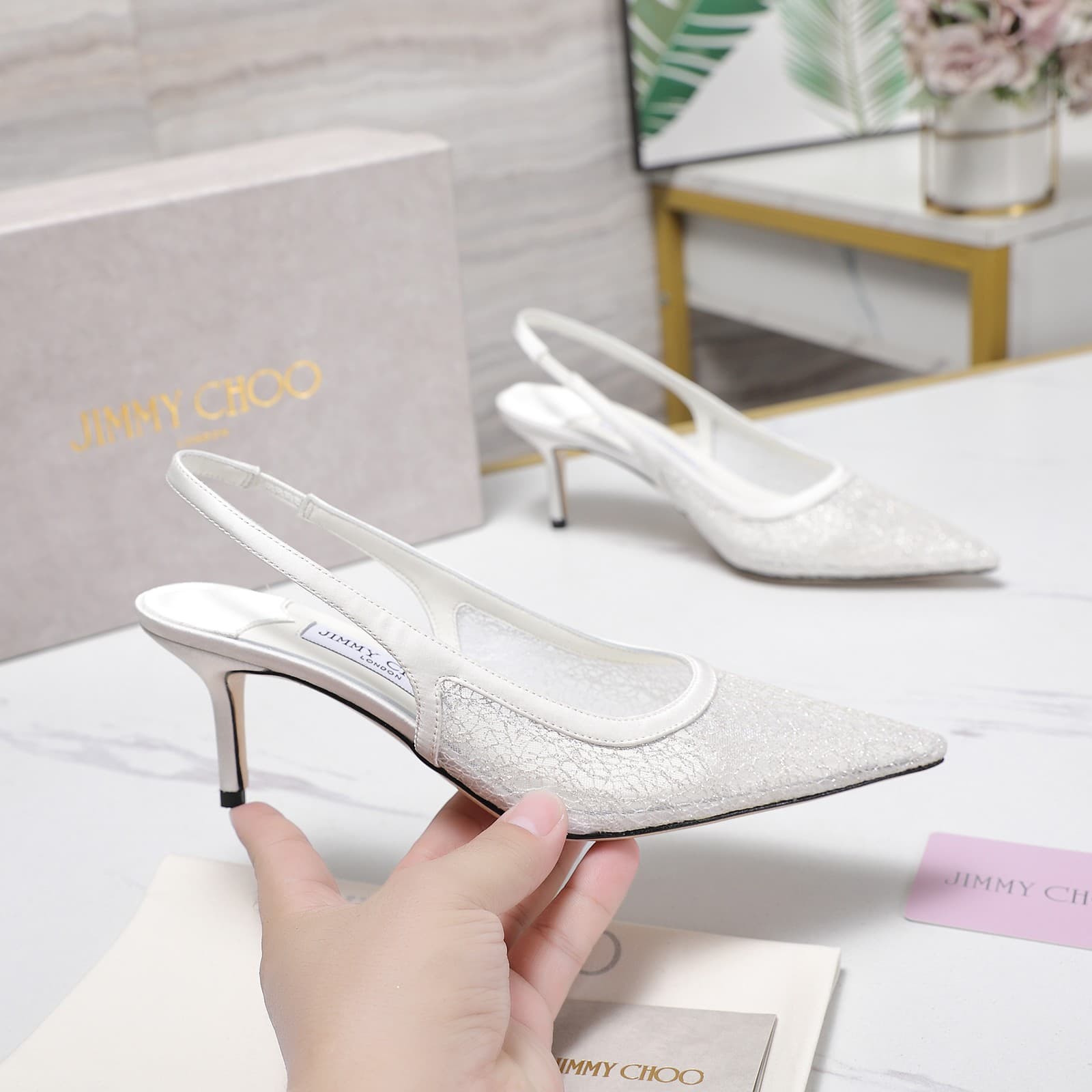 Jimmy Choo Love Slingback Pumps Women