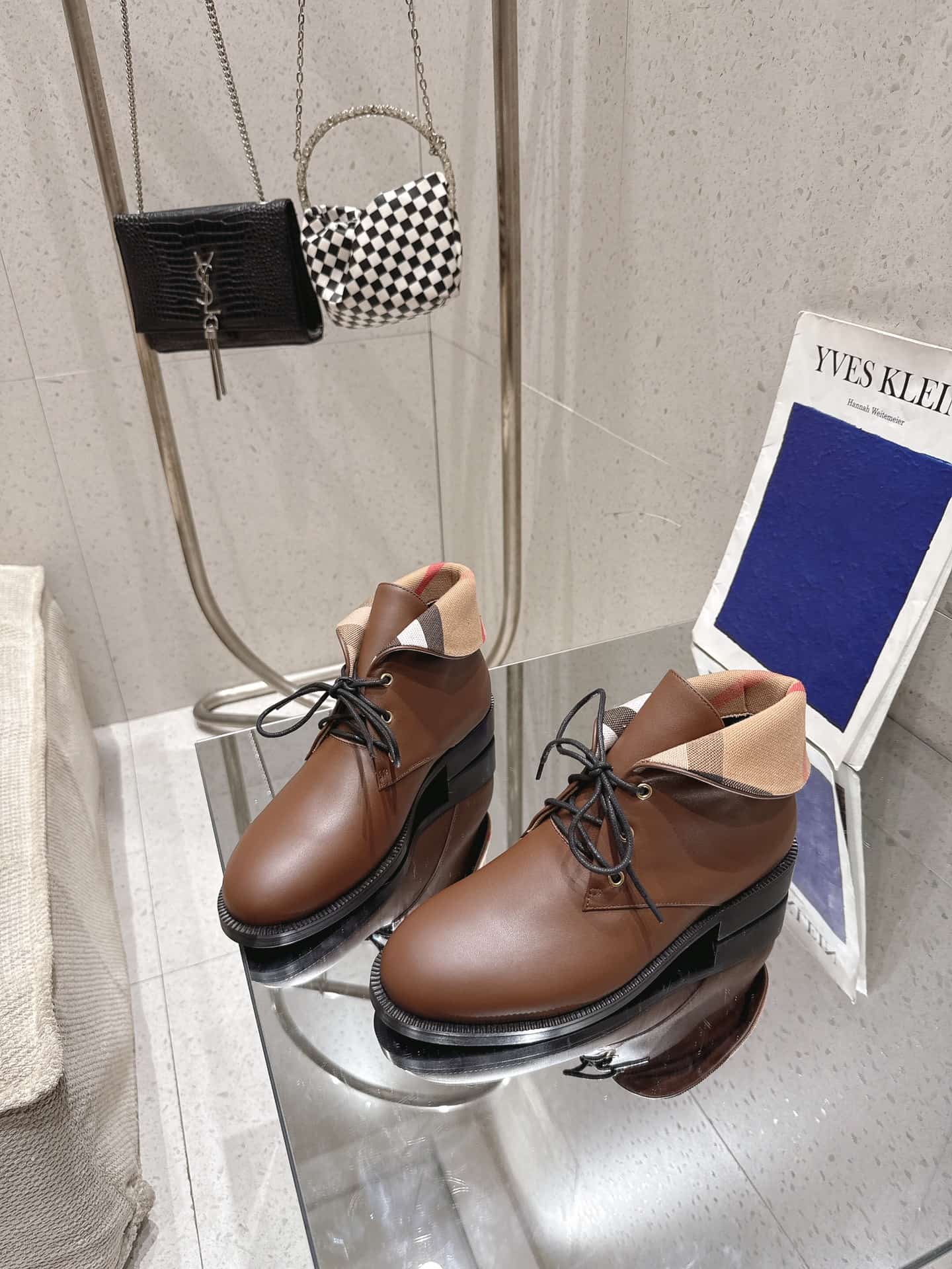 Burberry Leather Boots Shoes Women