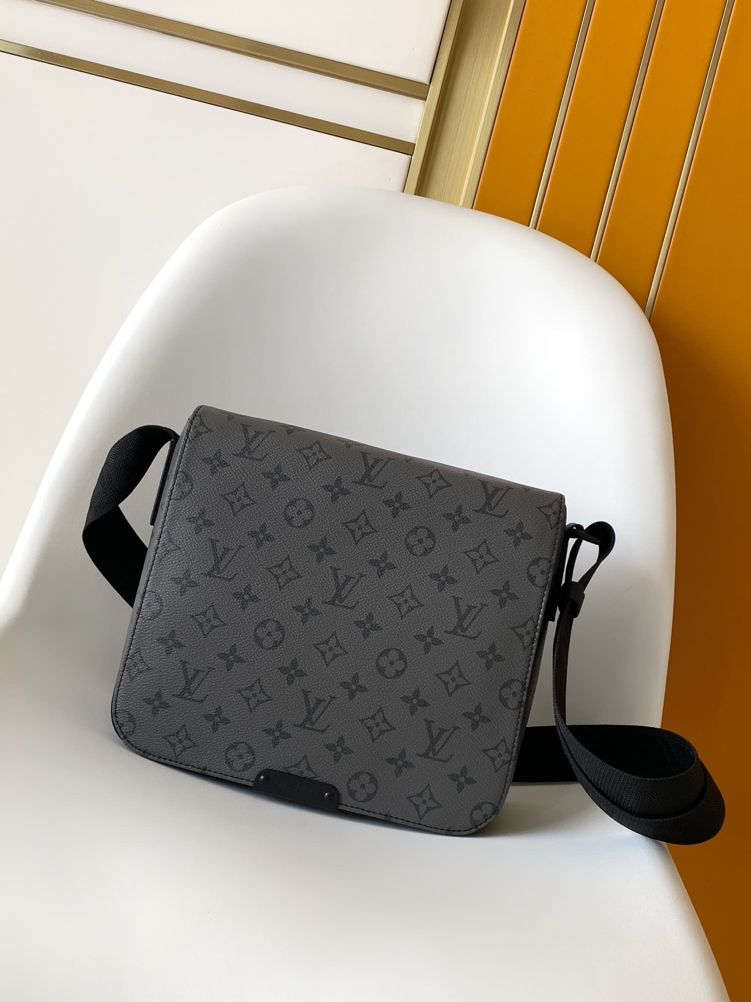 Louis Vuitton Bastille PM Black Monogram Midnight coated canvas M2A195 High