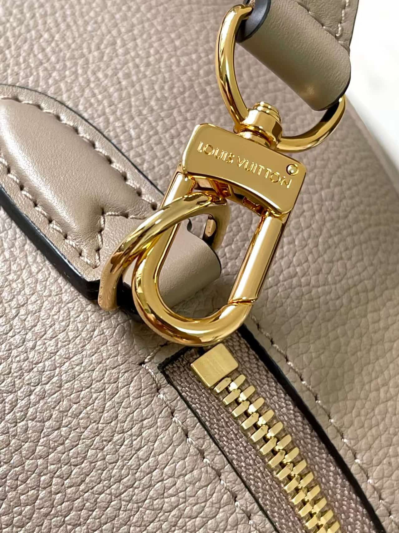 Louis Vuitton Speedy Bandouliere 25 Monogram Empreinte M58947 Taupe High