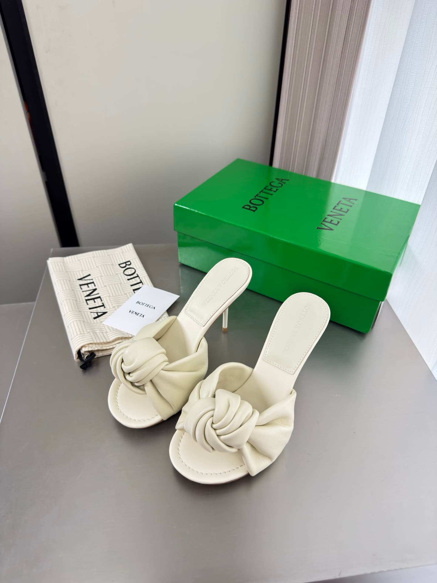 Bottega Veneta Cherry Mules