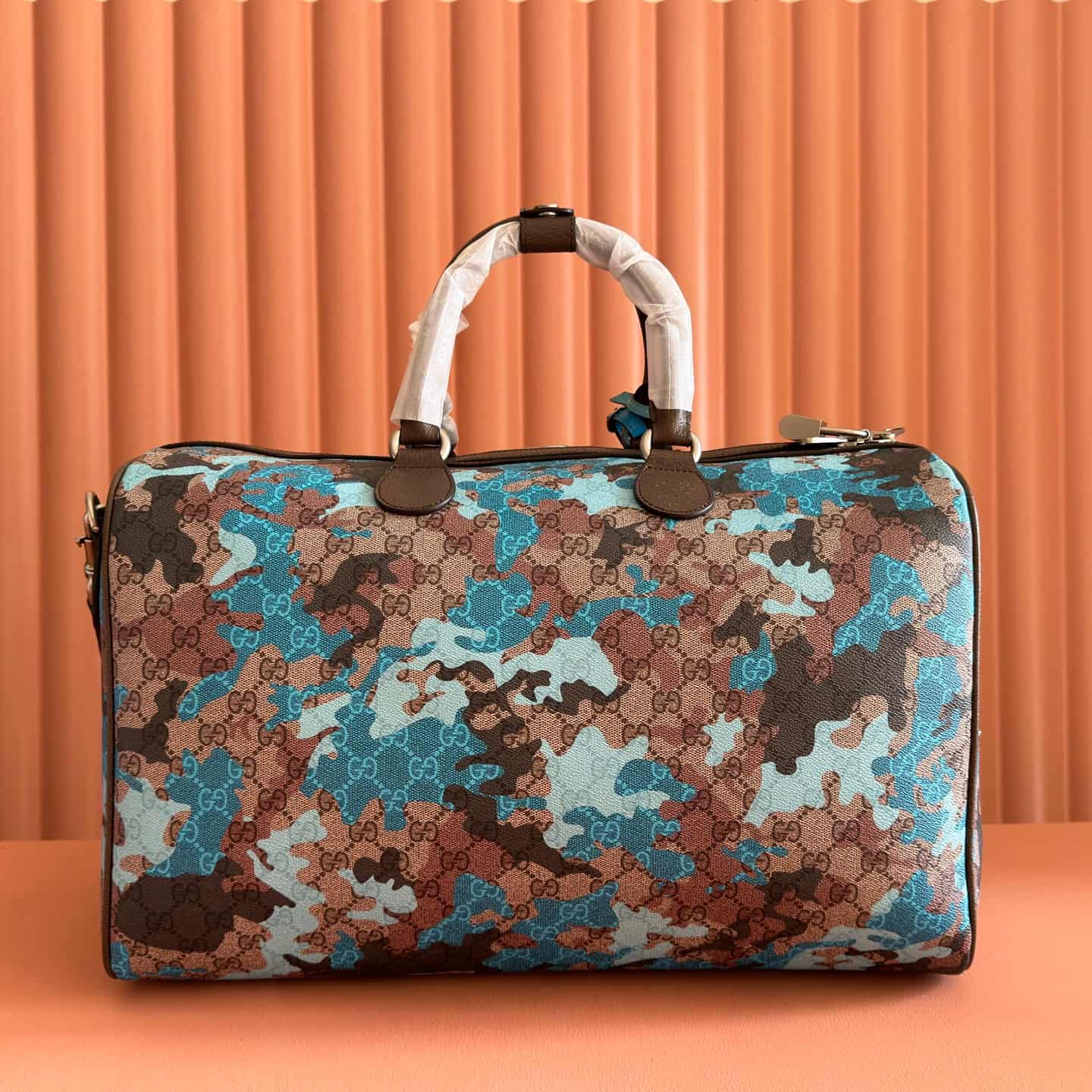 Gucci GG Camouflage Luggage duffle bags 834460 High