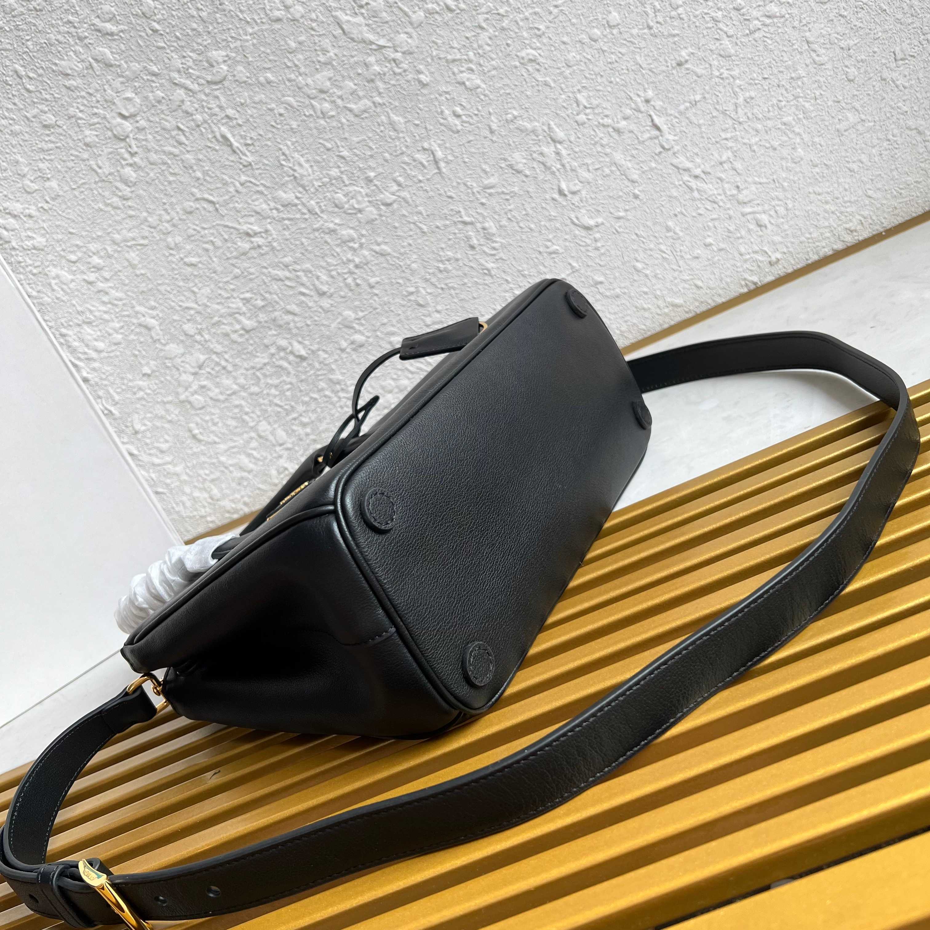 Prada Galleria small Saffiano leather bag 1BA896 Black High
