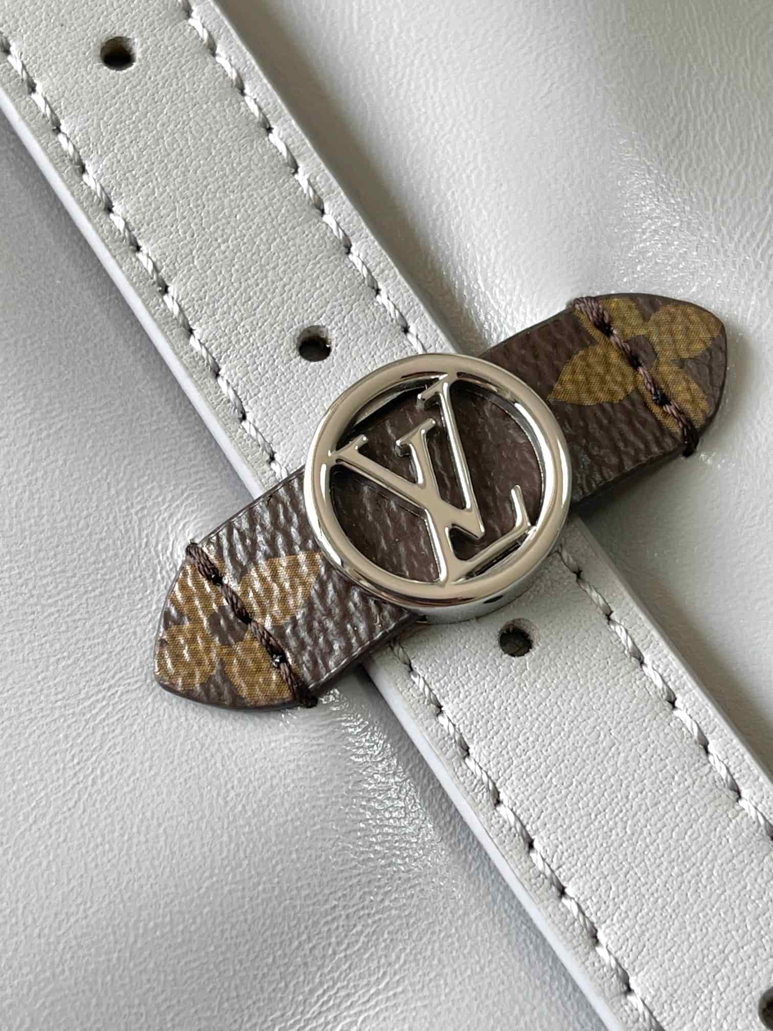 Louis Vuitton CarryAll Cargo Vibe PM Trianon Gray Lambskin leather M12579 TOP