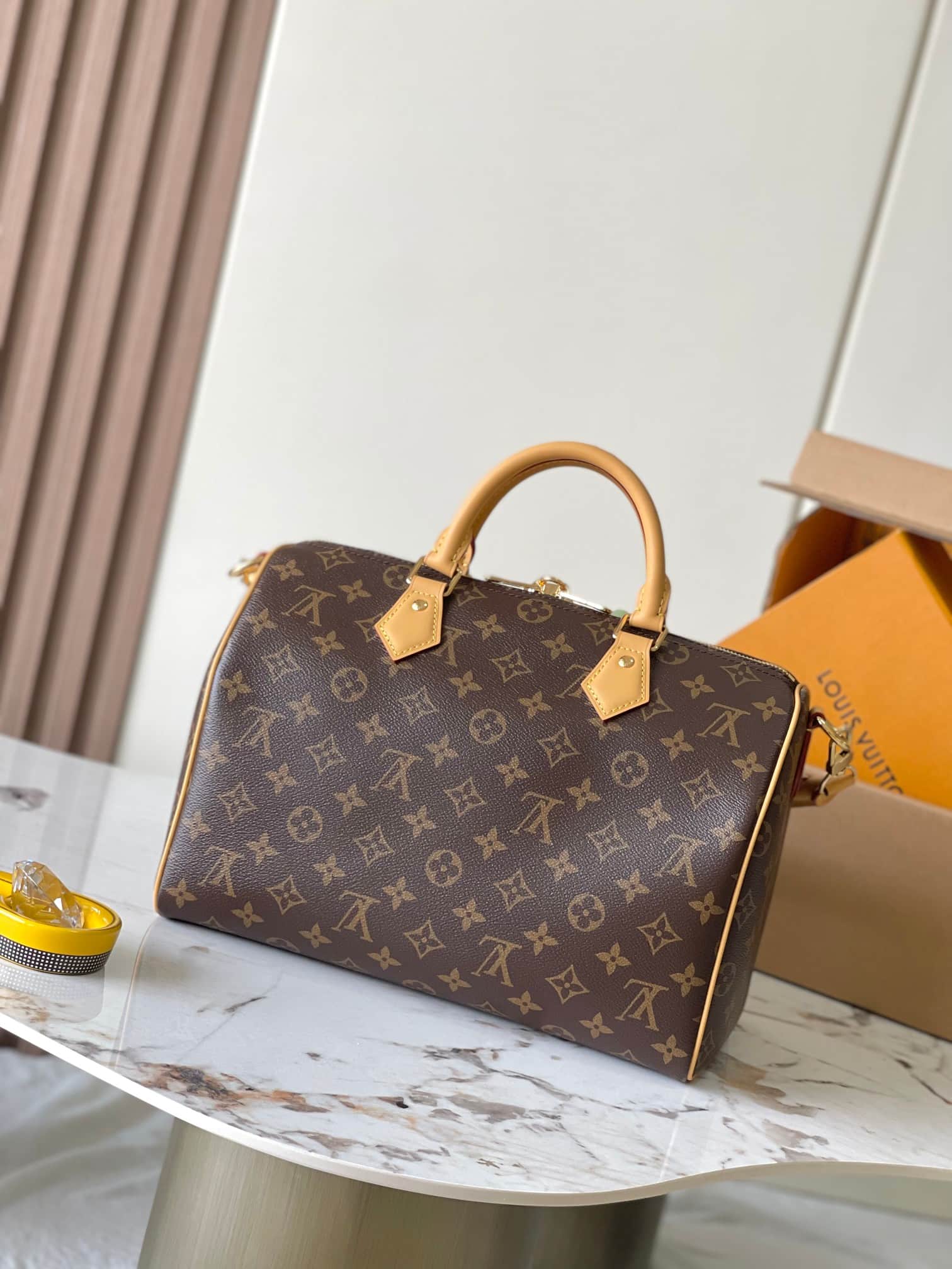 Louis Vuitton Speedy Soft 30 Lucky Coated canvas Monogram/Green M15107 TOP