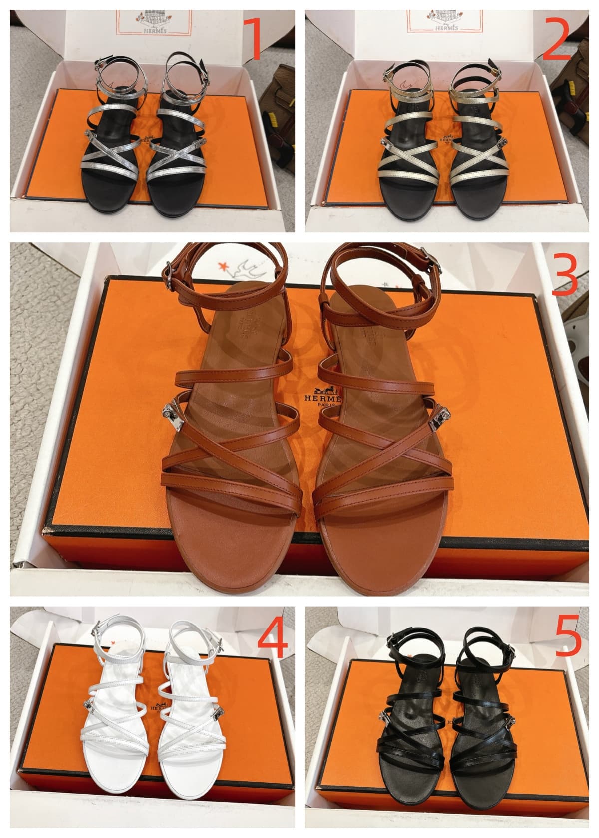 Hermès Lullaby Sandal Shoes Women