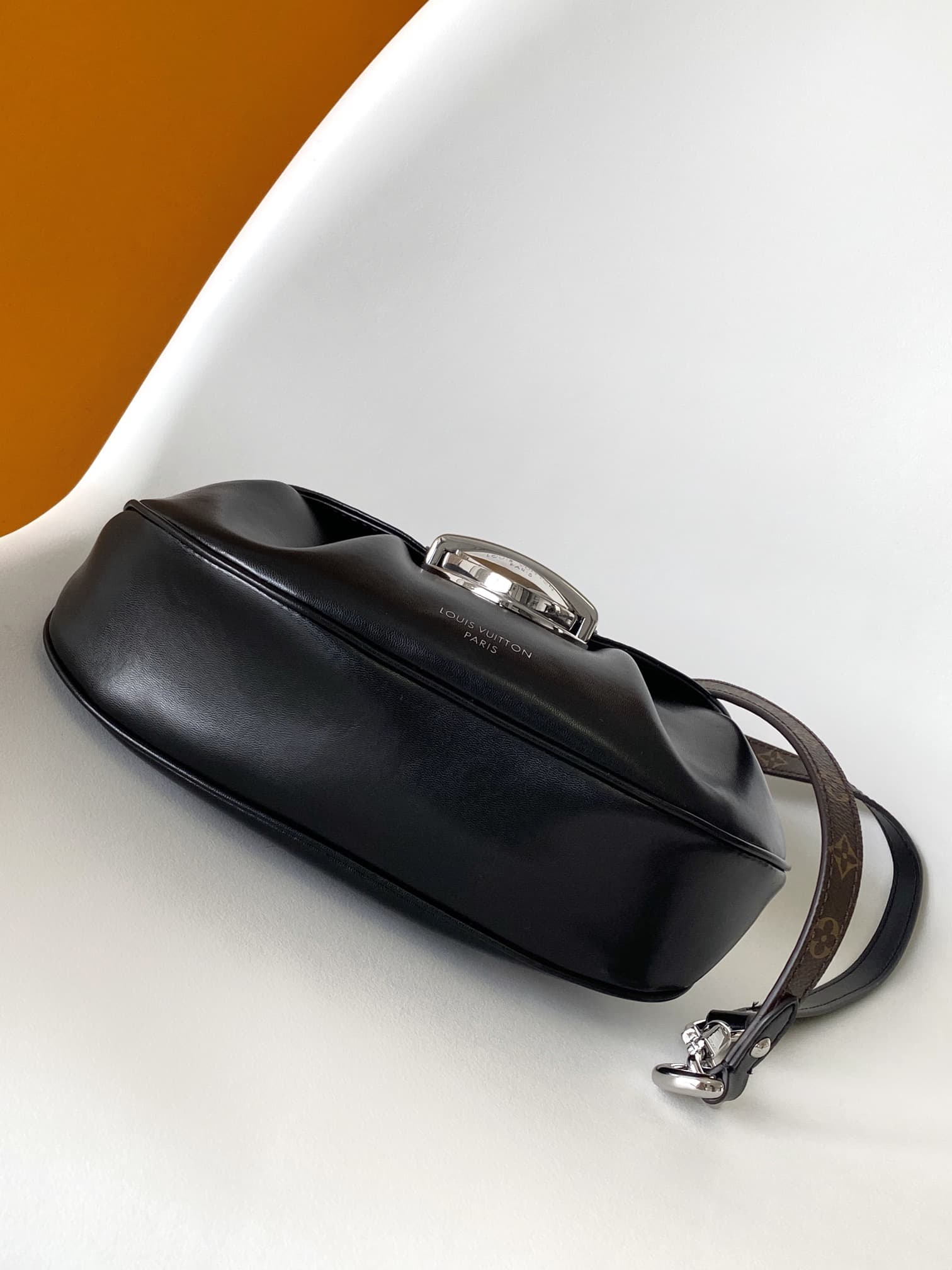 Louis Vuitton Sunset Vibe Black Lambskin leather M12192 High