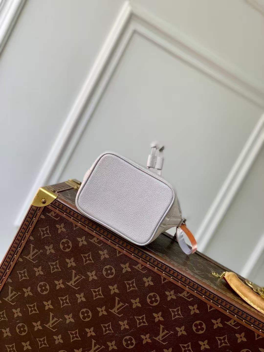 Louis Vuitton Nano Noé Embossed grained cowhide leather M46291 High