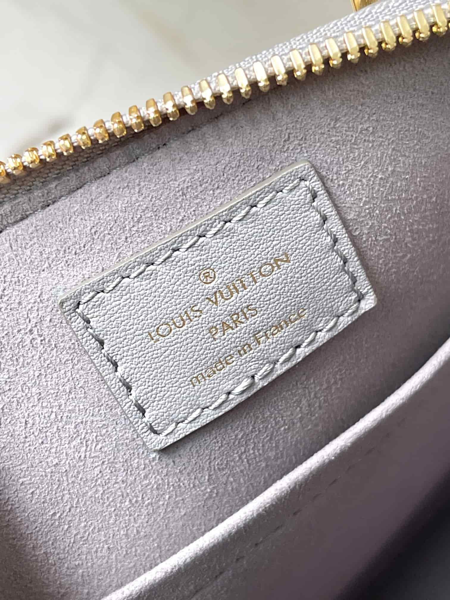 Louis Vuitton Alma BB Trianon Gray Calfskin leather M12561 TOP