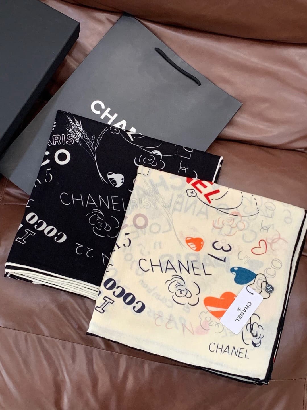 Chanel Silk Square Scarf