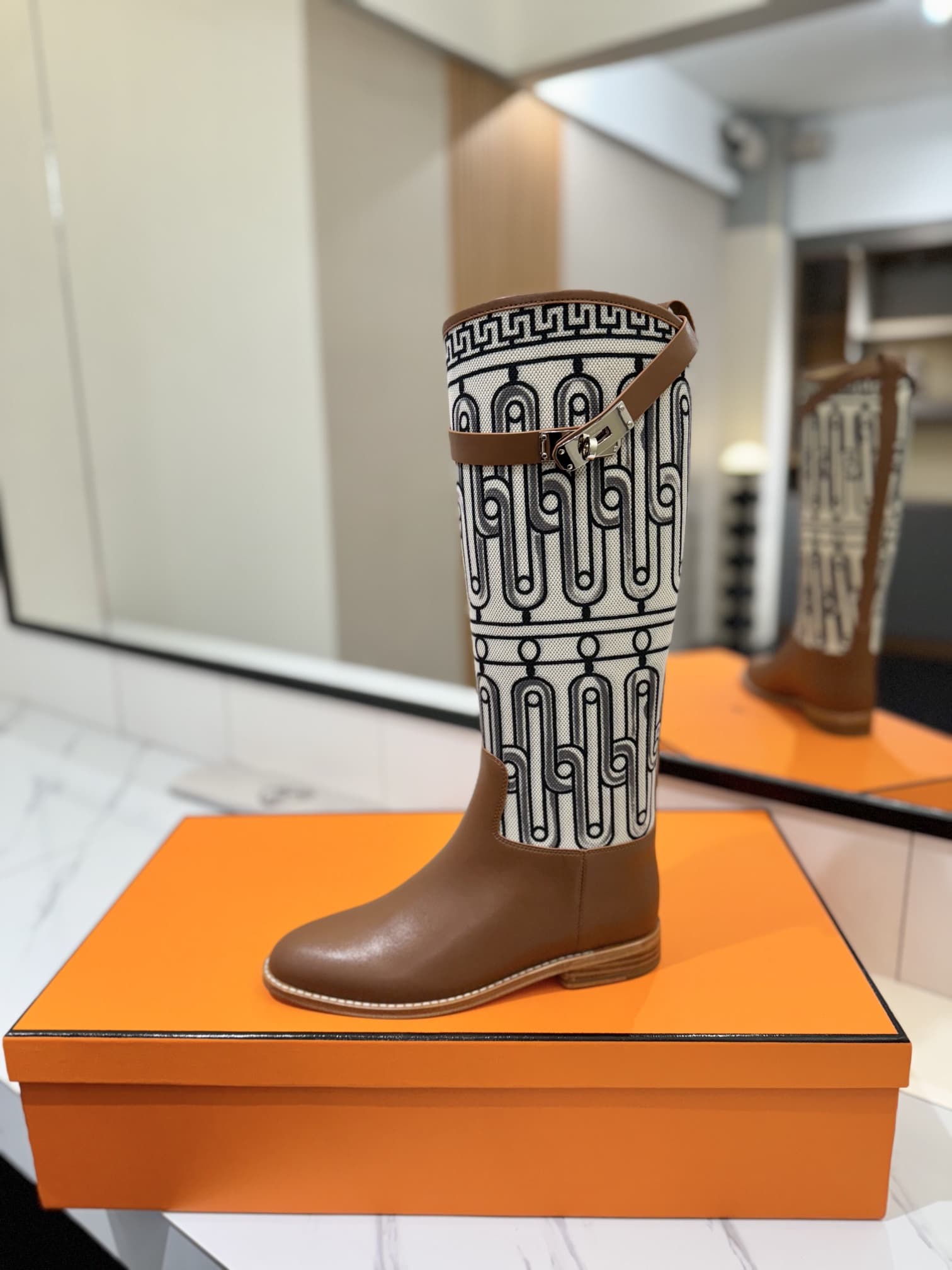 Hermes Jumping Boots Shoes Women