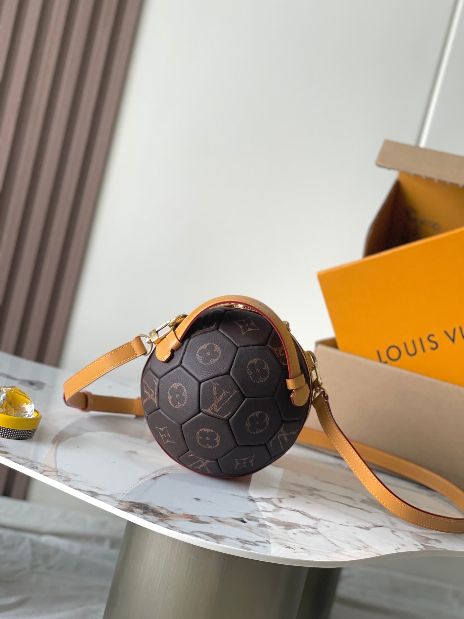 Louis Vuitton Soccer Ball Bag Monogram Calf leather M13894 TOP