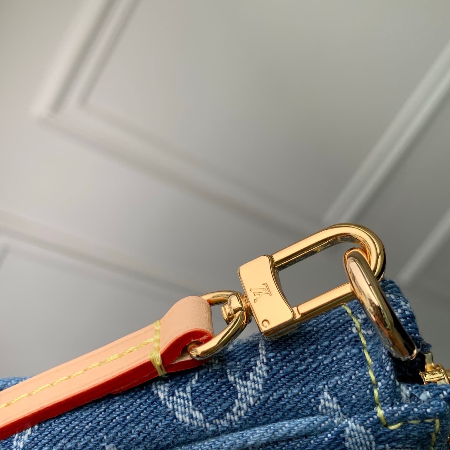 Louis Vuitton Pochette Accessoire Cargo Blue Denim M27602 High
