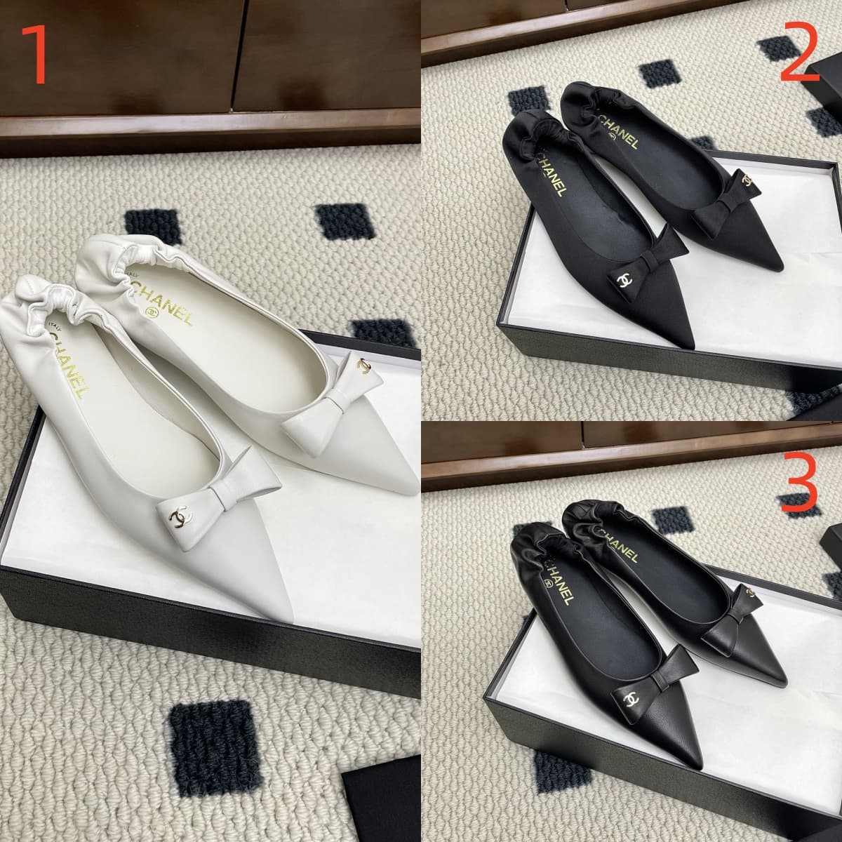 Chanel Ballerina Flats shoes Women